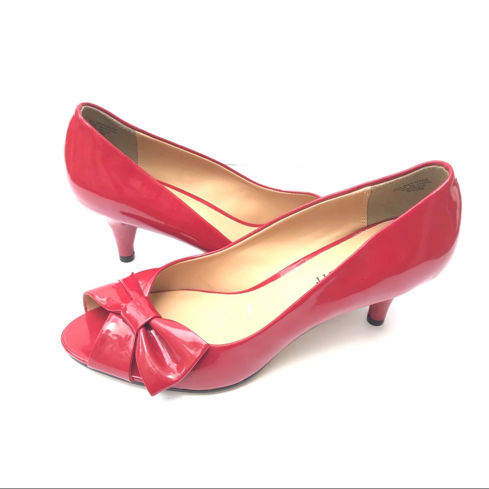 9.5 9 1/2 Karen Scott Heels Open Toe Shoes Women’s Formal Party Summer Going Out